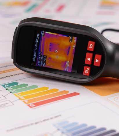 Visuel audit énergétique : analyse thermique ou performance du bâtiment