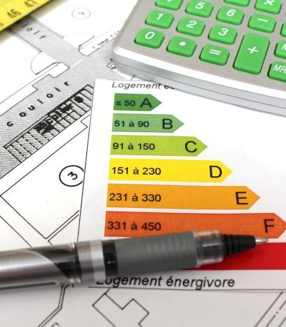 Visuel DPE : bilan énergétique et étiquette performance d’un bien